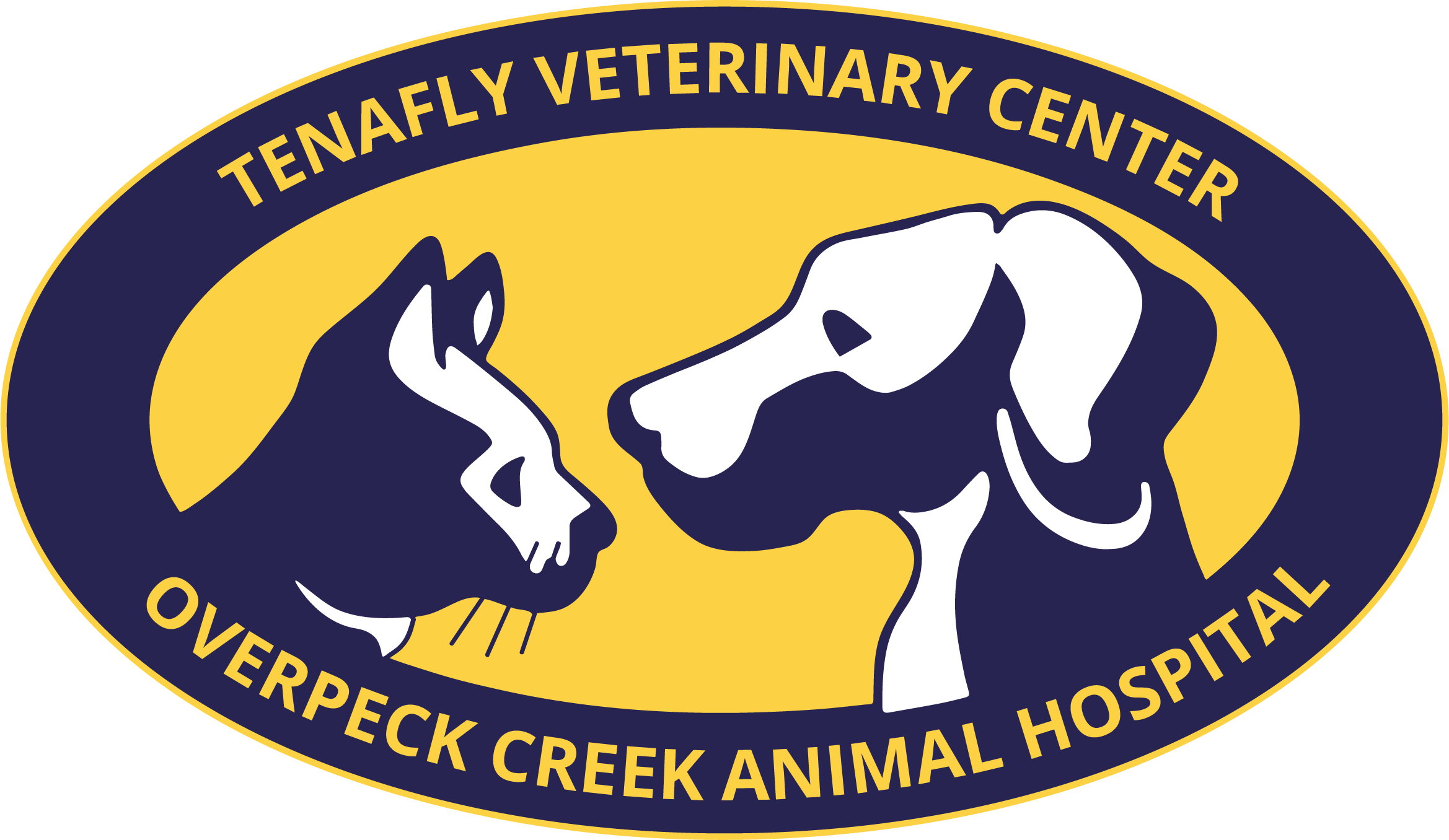 Joint hospital logo for Overpeck & Tenafly