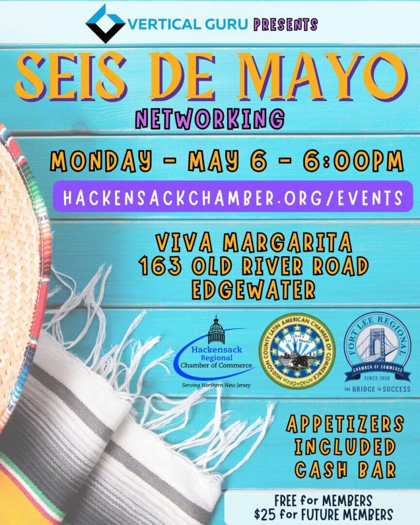 Seis de Mayo After-Hours Networking - Hackensack Regional Chamber of ...